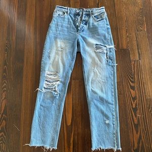 BDG straight slim high rise jeans